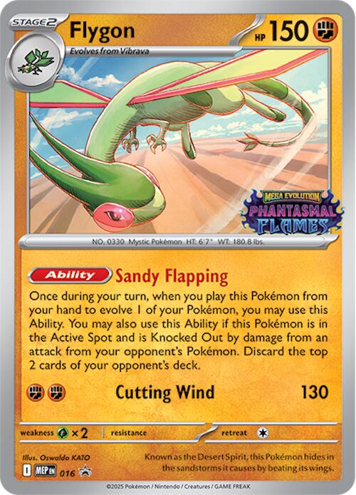 Flygon (016) (Prerelease) [Mega Evolution Promo] | Galaxy Games LLC