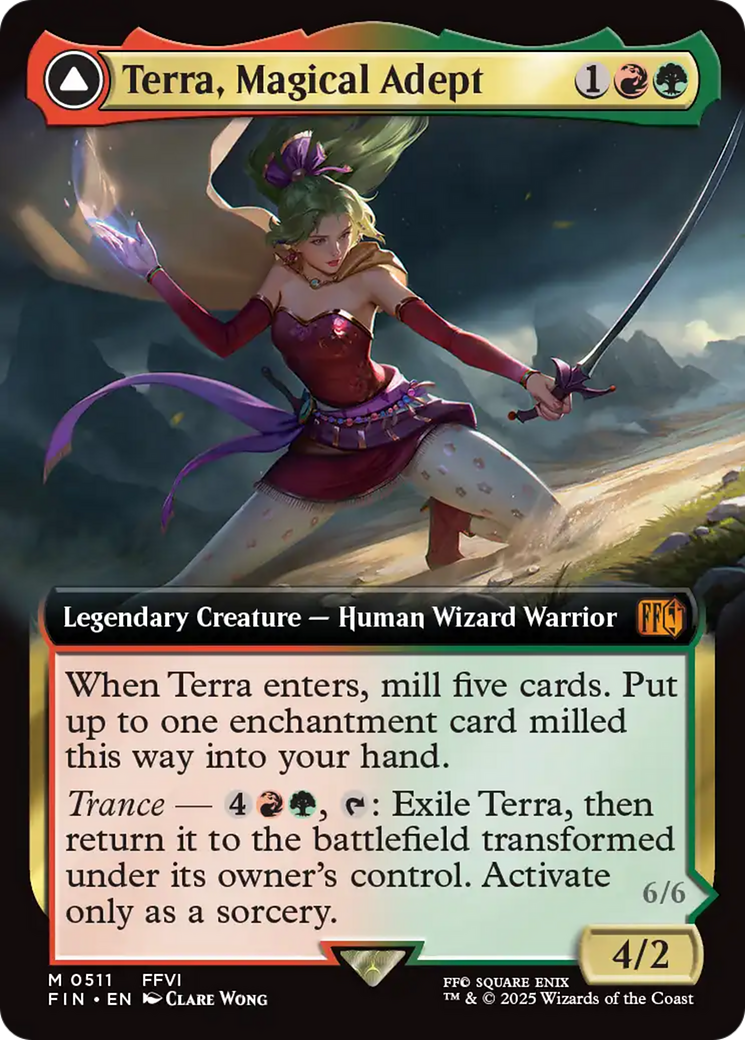 Terra, Magical Adept // Esper Terra (Extended Art) [FINAL FANTASY] | Galaxy Games LLC