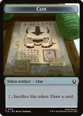 Ally (0004) // Clue (0015) Double-Sided Token [Avatar: The Last Airbender Tokens] | Galaxy Games LLC