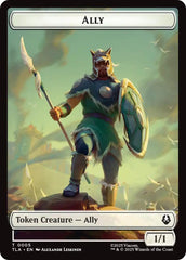 Ally (0005) // Clue (0014) Double-Sided Token [Avatar: The Last Airbender Tokens] | Galaxy Games LLC