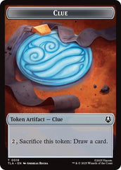 Ally (0007) // Clue (0018) Double-Sided Token [Avatar: The Last Airbender Tokens] | Galaxy Games LLC