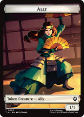 Ally (0007) // Clue (0018) Double-Sided Token [Avatar: The Last Airbender Tokens] | Galaxy Games LLC