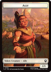 Ally (0008) // Clue (0016) Double-Sided Token [Avatar: The Last Airbender Tokens] | Galaxy Games LLC