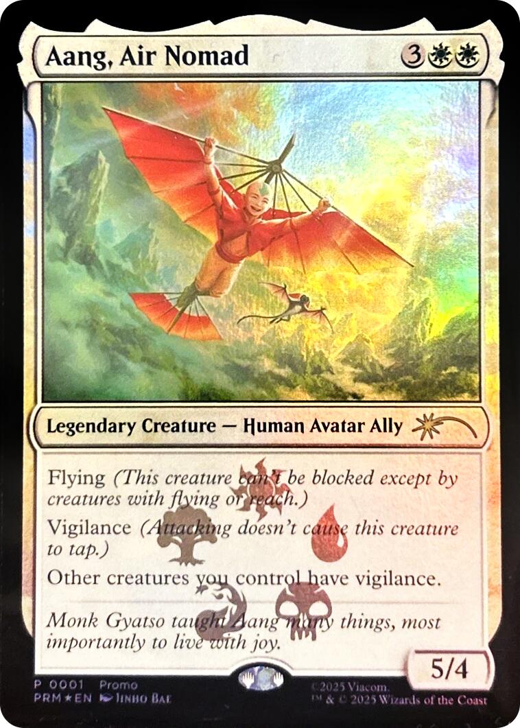 Aang, Air Nomad [Media Promos] | Galaxy Games LLC