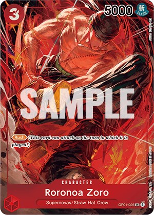 Roronoa Zoro (Parallel) [Romance Dawn] | Galaxy Games LLC