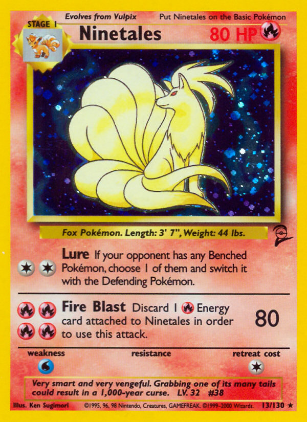 Ninetales (13/130) [Base Set 2] | Galaxy Games LLC
