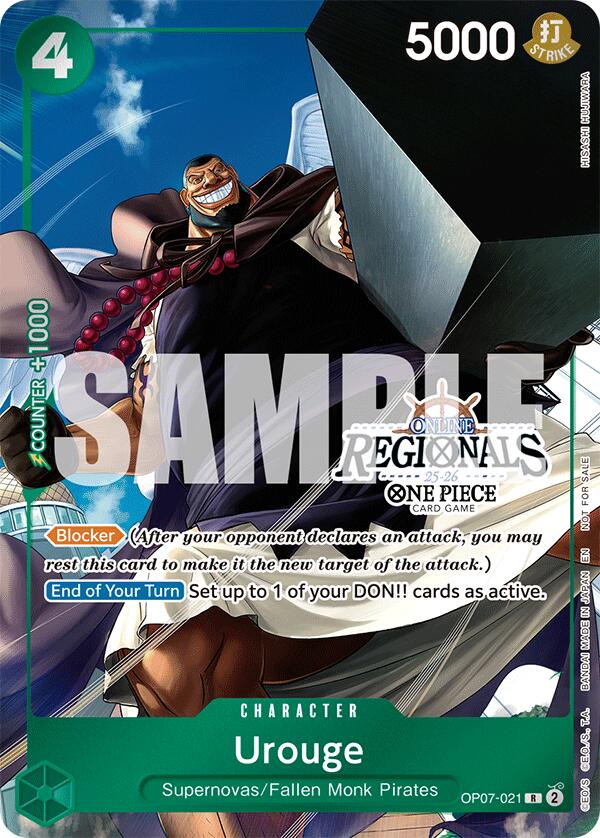 Urouge (Online Regional Participation Pack 2025 Vol.1) [One Piece Promotion Cards] | Galaxy Games LLC
