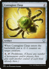 Contagion Clasp [Phyrexia: All Will Be One Commander] | Galaxy Games LLC