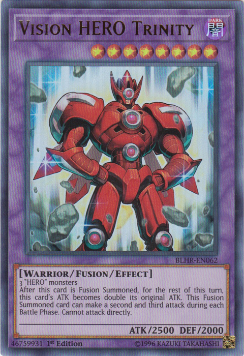 Vision Hero Trinity [BLHR-EN062] Ultra Rare | Galaxy Games LLC