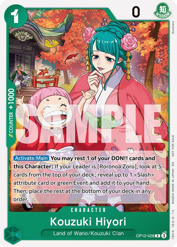 Kouzuki Hiyori (Tournament Pack 2026 Vol. 1) [One Piece Promotion Cards] | Galaxy Games LLC