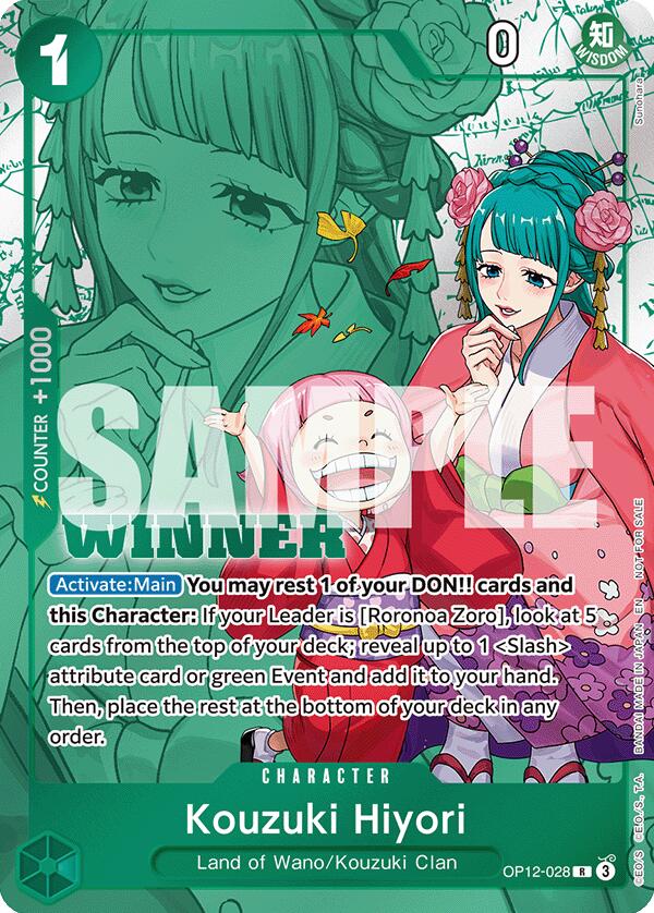 Kouzuki Hiyori (Winner Pack 2026 Vol. 1) [One Piece Promotion Cards] | Galaxy Games LLC