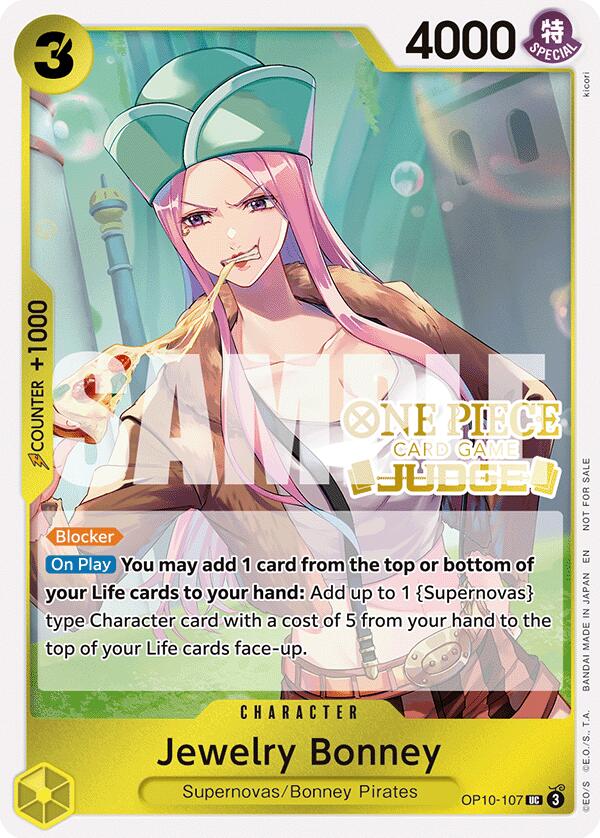 Jewelry Bonney (Judge Pack Vol. 7) [One Piece Promotion Cards] | Galaxy Games LLC