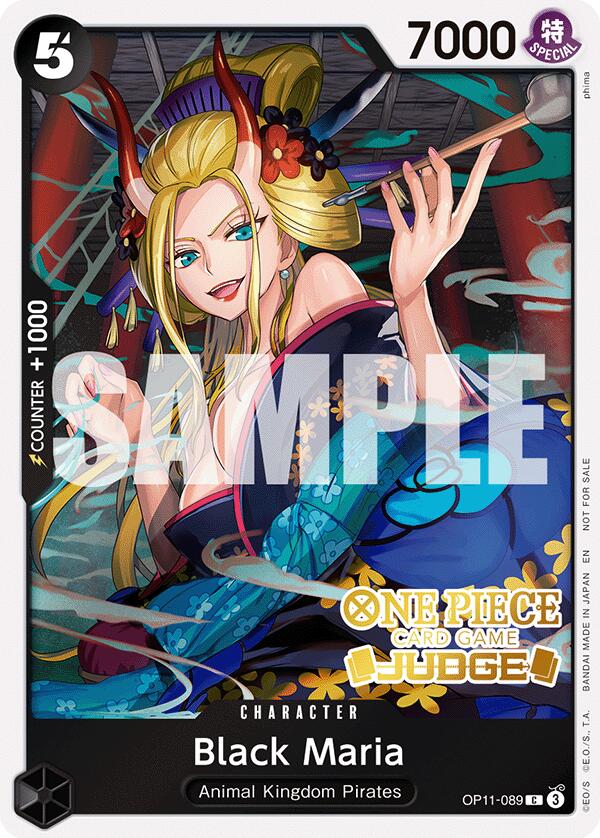 Black Maria (Judge Pack Vol. 7) [One Piece Promotion Cards] | Galaxy Games LLC