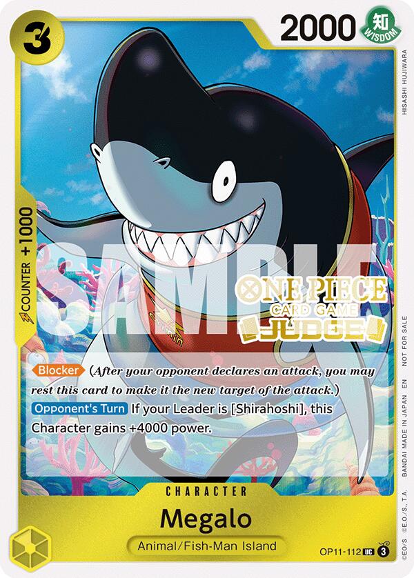 Megalo (Judge Pack Vol. 7) [One Piece Promotion Cards] | Galaxy Games LLC