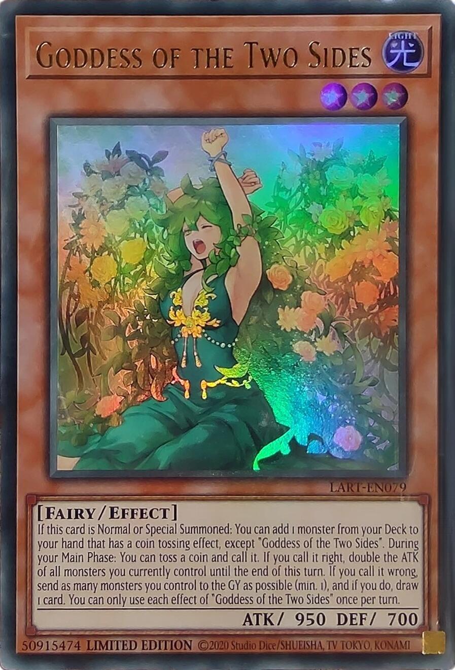 Goddess of the Two Sides [LART-EN079] Ultra Rare | Galaxy Games LLC