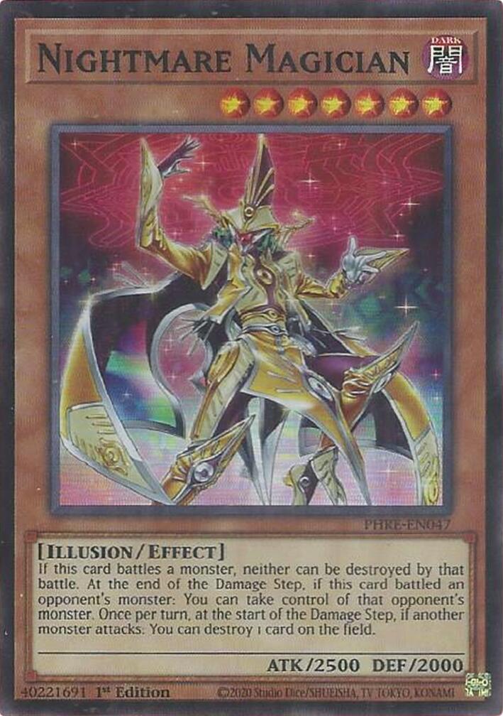 Nightmare Magician (Super Rare) [PHRE-EN047] Super Rare | Galaxy Games LLC