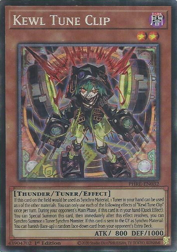Kewl Tune Clip (CR) [PHRE-EN032] Collector's Rare | Galaxy Games LLC