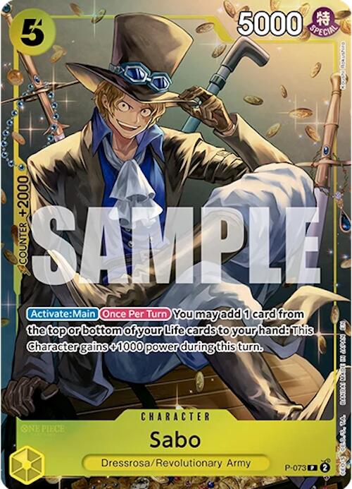 Sabo (Tin Pack Set Vol. 2) [One Piece Promotion Cards] | Galaxy Games LLC
