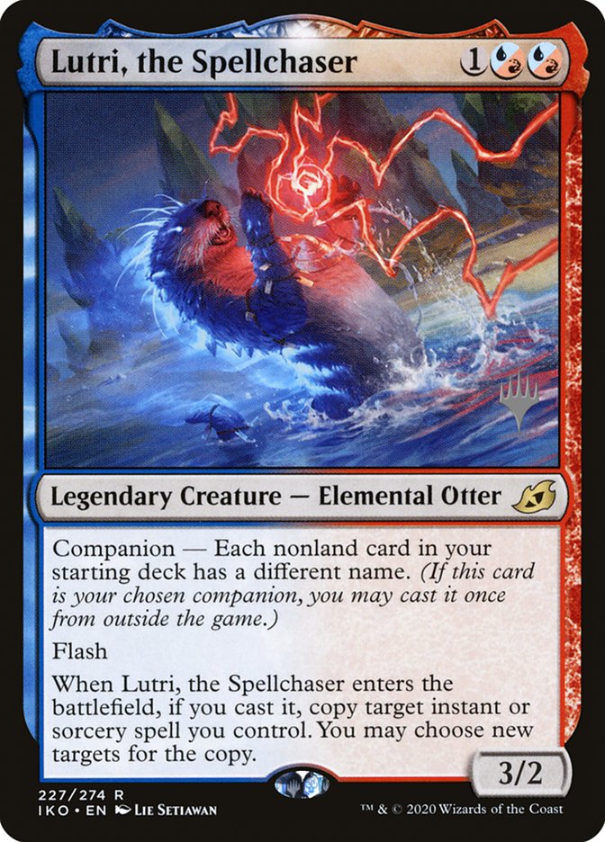 Lutri, the Spellchaser (Promo Pack) [Ikoria: Lair of Behemoths Promos] | Galaxy Games LLC