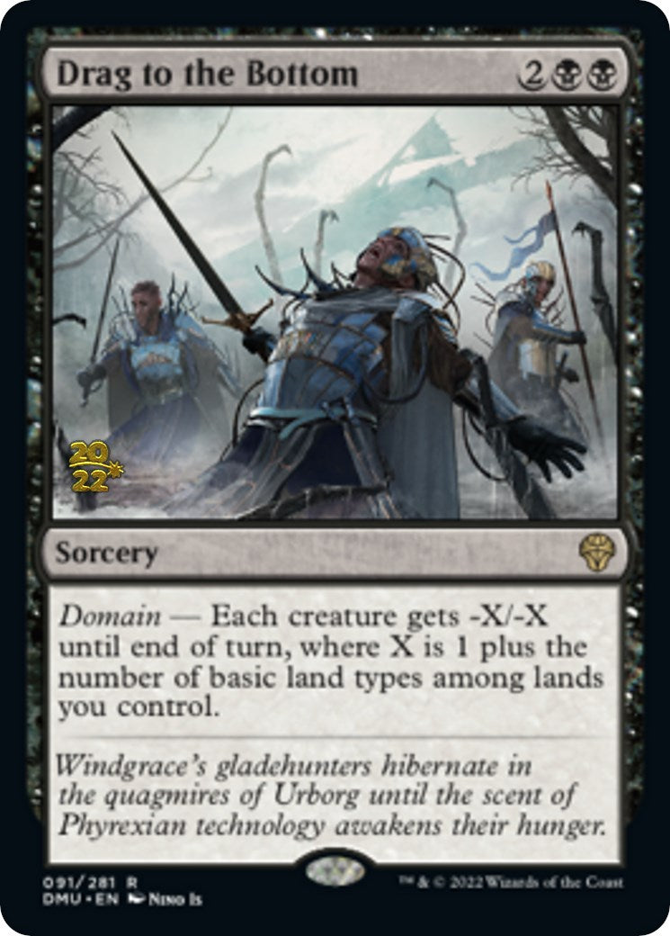 Drag to the Bottom [Dominaria United Prerelease Promos] | Galaxy Games LLC