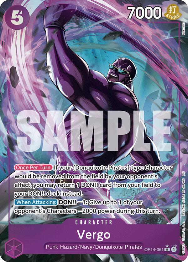 Vergo (Alternate Art) [The Azure Sea's Seven] | Galaxy Games LLC