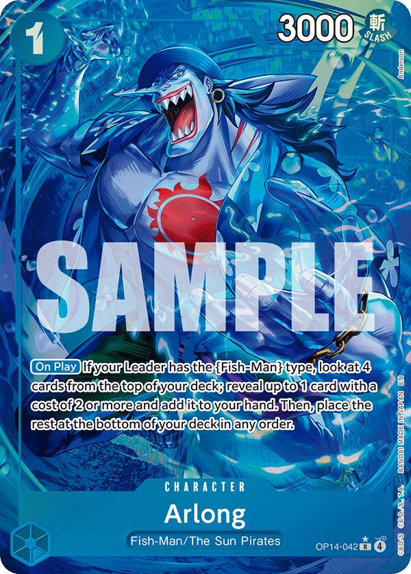 Arlong (Alternate Art) [The Azure Sea's Seven] | Galaxy Games LLC