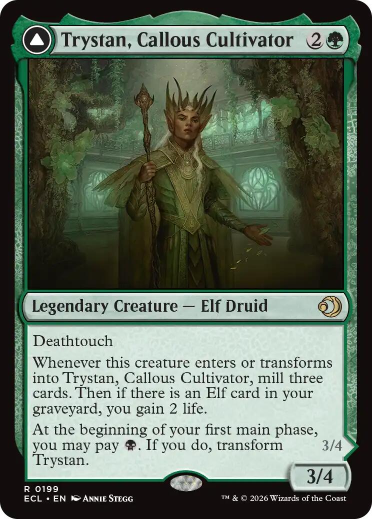 Trystan, Callous Cultivator [Lorwyn Eclipsed] | Galaxy Games LLC