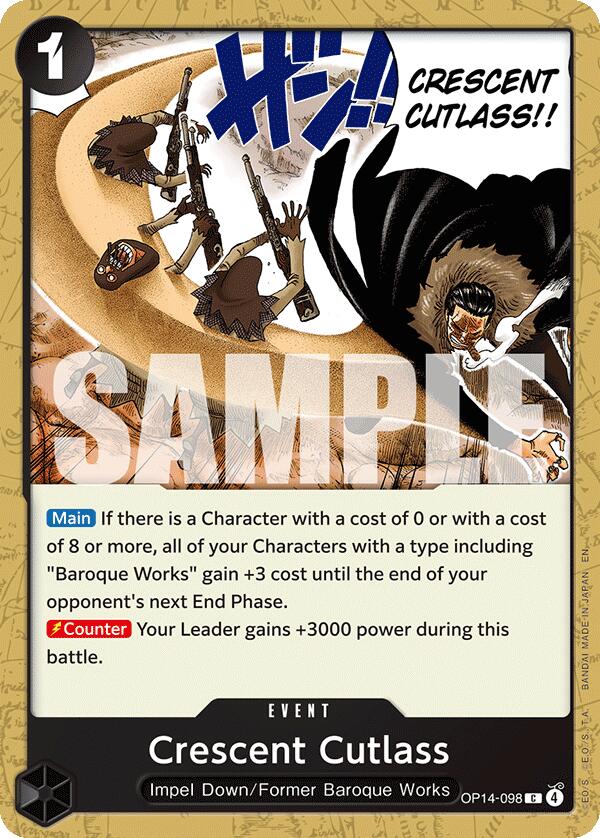 Crescent Cutlass [The Azure Sea's Seven] | Galaxy Games LLC