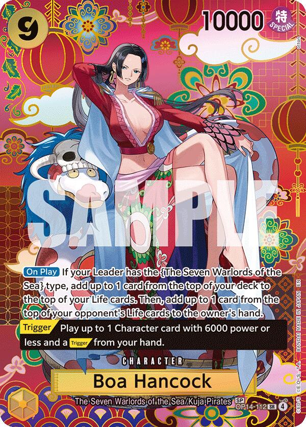 Boa Hancock (OP14-112) (SP) [The Azure Sea's Seven] | Galaxy Games LLC