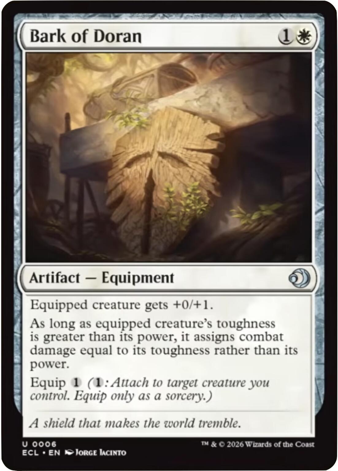 Bark of Doran [Lorwyn Eclipsed] | Galaxy Games LLC