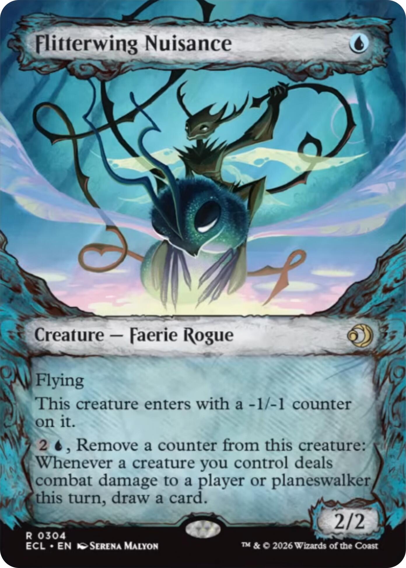 Flitterwing Nuisance (Showcase) [Lorwyn Eclipsed] | Galaxy Games LLC