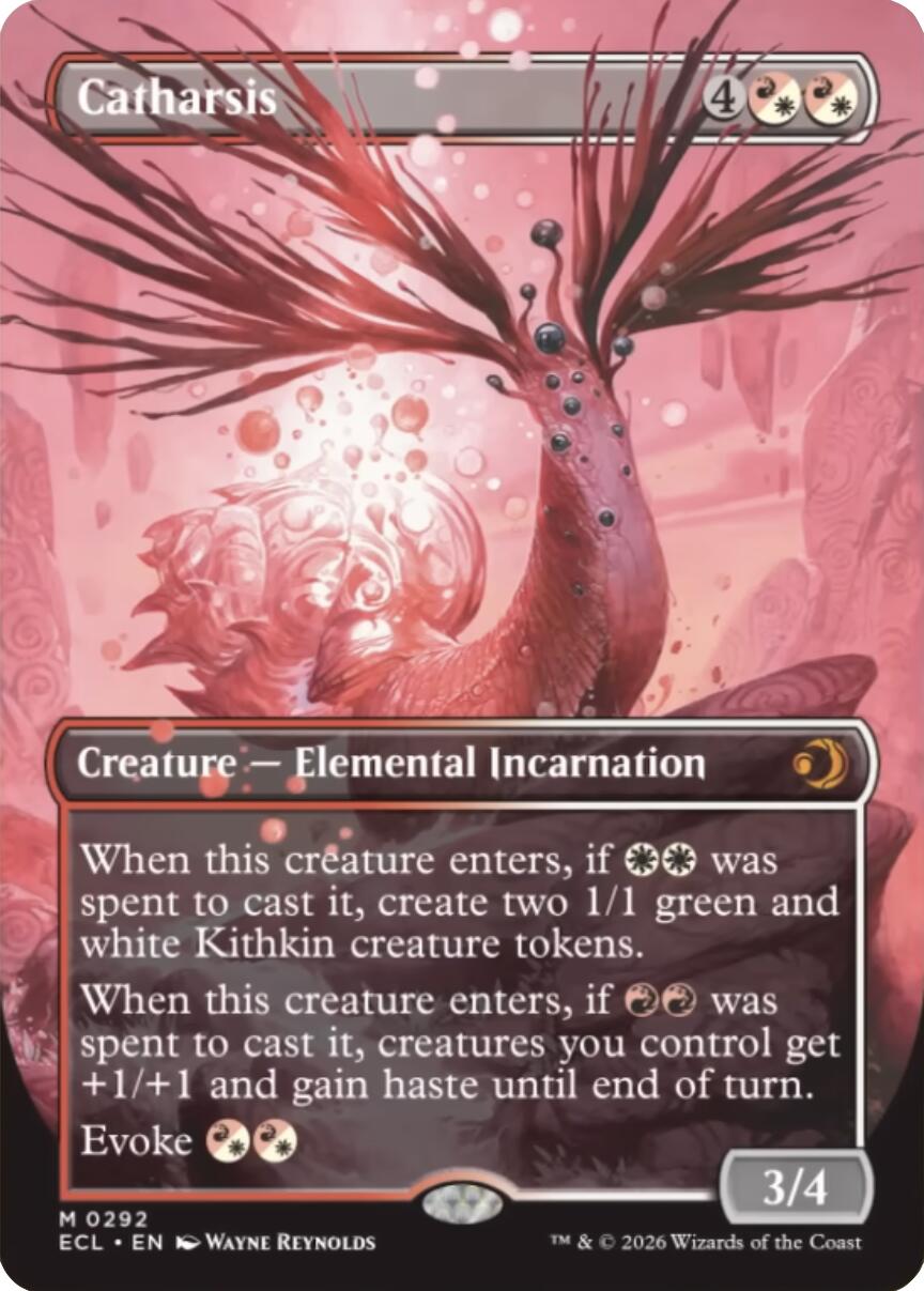 Catharsis (Borderless) [Lorwyn Eclipsed] | Galaxy Games LLC