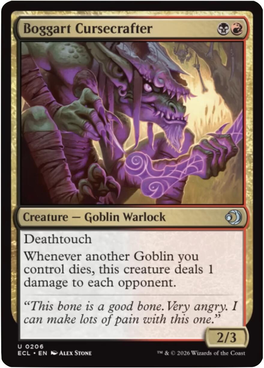 Boggart Cursecrafter [Lorwyn Eclipsed] | Galaxy Games LLC