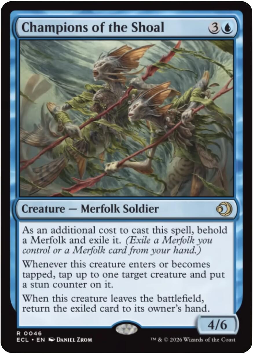 Champions of the Shoal [Lorwyn Eclipsed] | Galaxy Games LLC