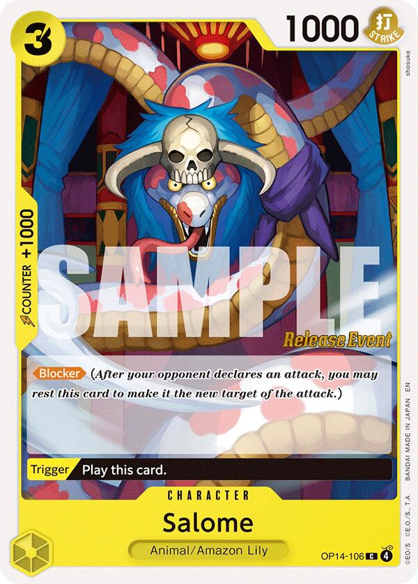 Salome [The Azure Sea's Seven Release Event Cards] | Galaxy Games LLC