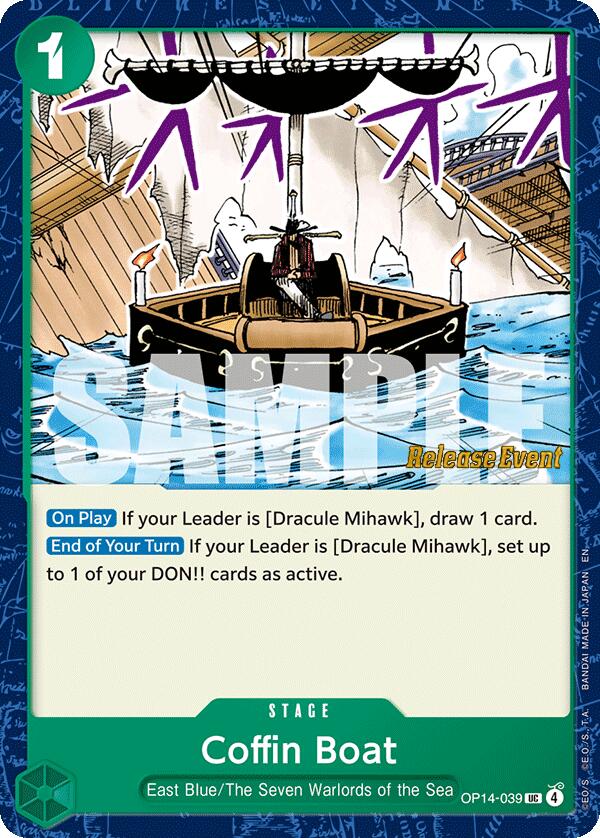 Coffin Boat [The Azure Sea's Seven Release Event Cards] | Galaxy Games LLC