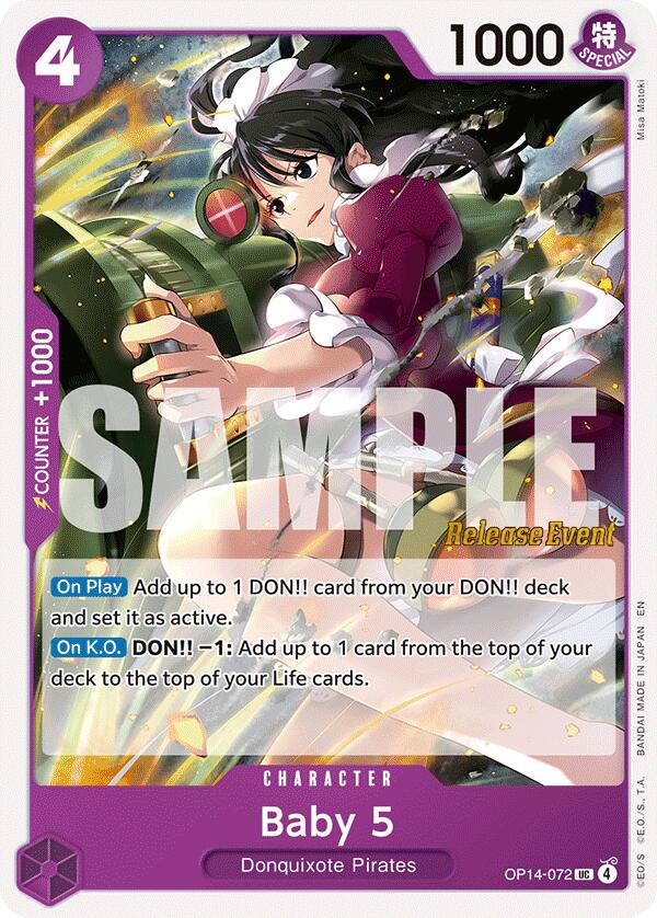 Baby 5 [The Azure Sea's Seven Release Event Cards] | Galaxy Games LLC