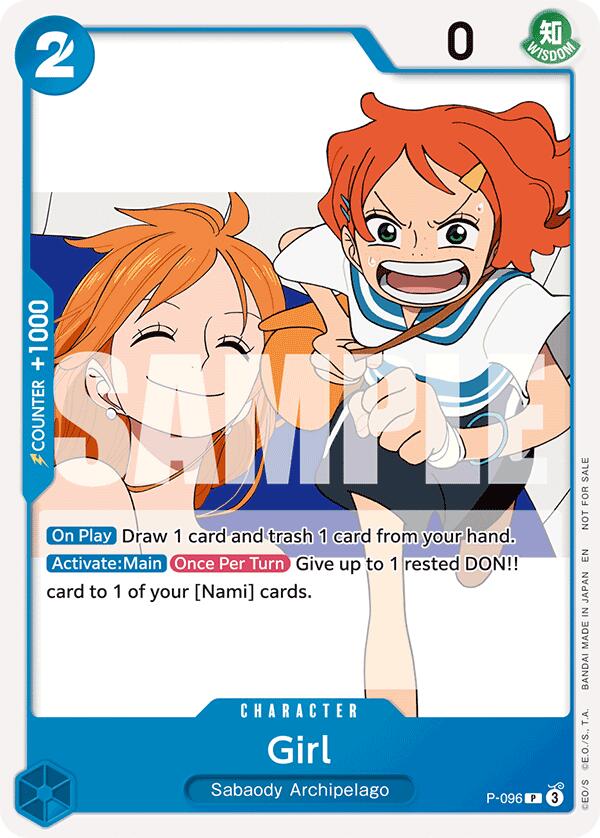Girl (OP14 Release Event) [One Piece Promotion Cards] | Galaxy Games LLC