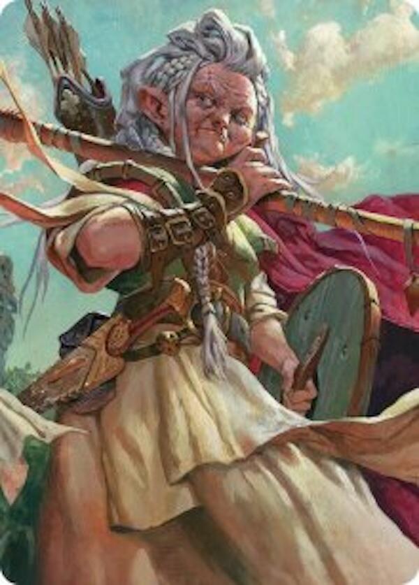 Brigid, Clachan's Heart Art Card [Lorwyn Eclipsed Art Series] | Galaxy Games LLC