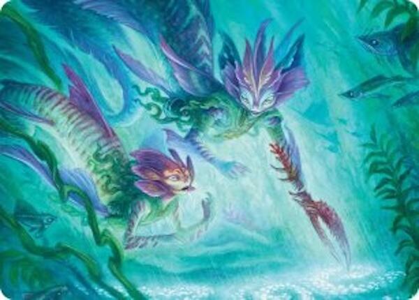 Silvergill Mentor Art Card [Lorwyn Eclipsed Art Series] | Galaxy Games LLC