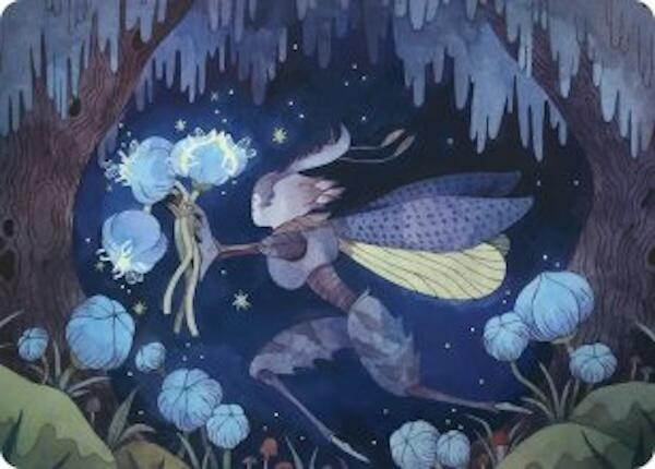 Bitterbloom Bearer Art Card [Lorwyn Eclipsed Art Series] | Galaxy Games LLC