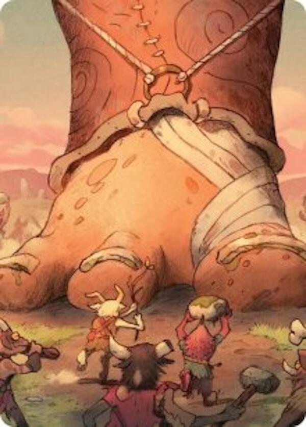 Meek Attack Art Card [Lorwyn Eclipsed Art Series] | Galaxy Games LLC