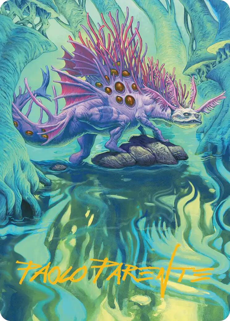 Wistfulness Art Card (Gold-Stamped Signature) [Lorwyn Eclipsed Art Series] | Galaxy Games LLC