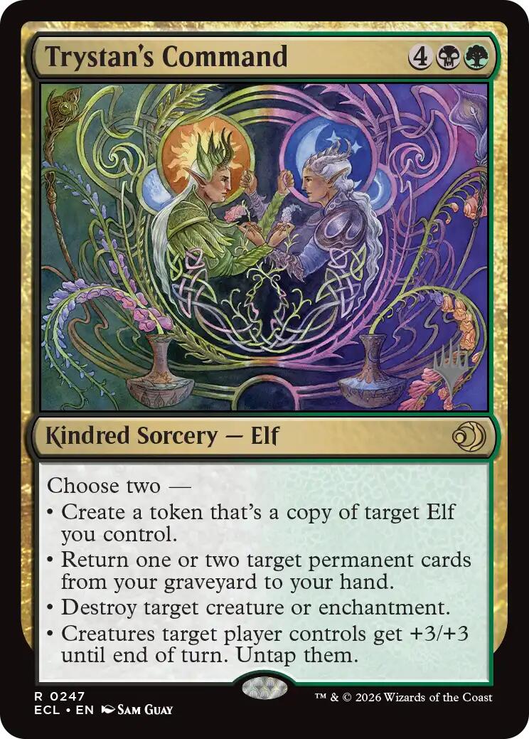 Trystan's Command [Lorwyn Eclipsed Promos] | Galaxy Games LLC