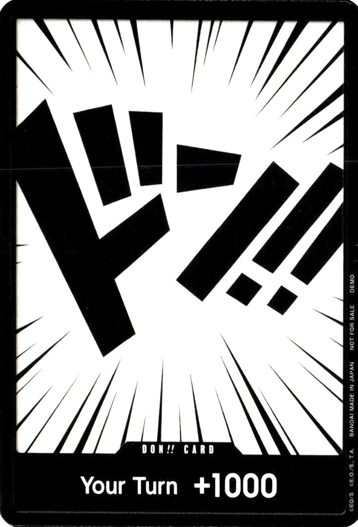 DON!! Card [One Piece Demo Deck Cards] | Galaxy Games LLC