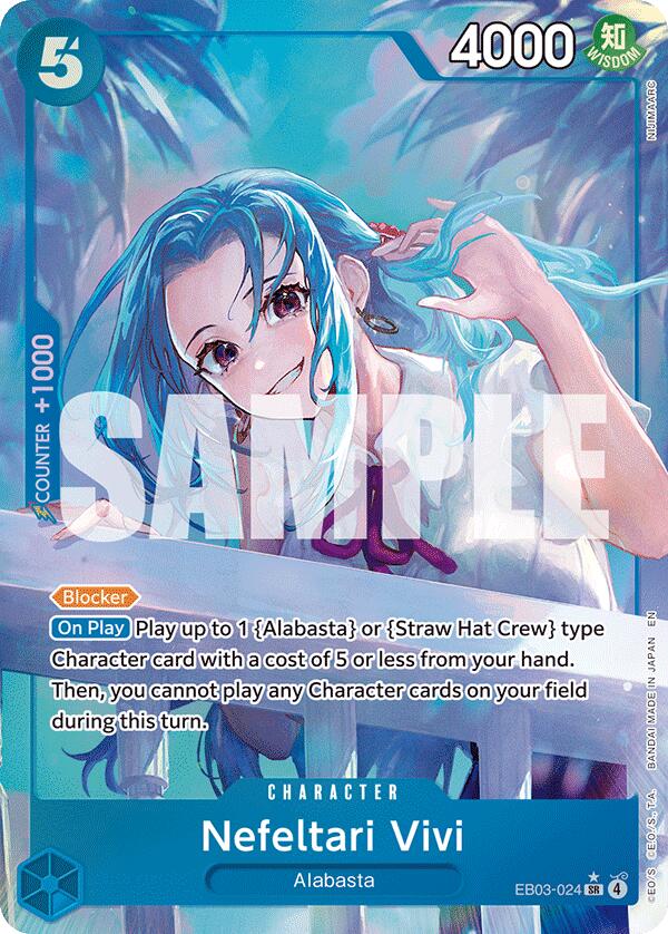 Nefeltari Vivi (Alternate Art) [Extra Booster: One Piece Heroines Edition] | Galaxy Games LLC
