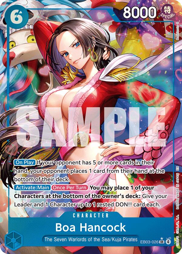 Boa Hancock (Alternate Art) [Extra Booster: One Piece Heroines Edition] | Galaxy Games LLC