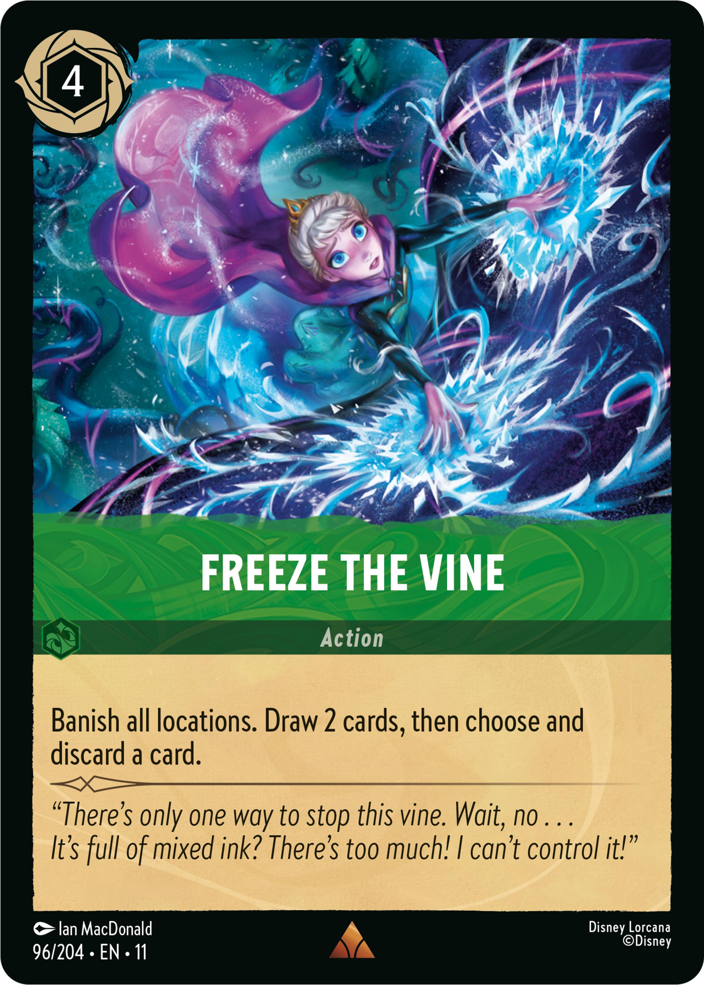 Freeze the Vine (96/204) [Winterspell] | Galaxy Games LLC