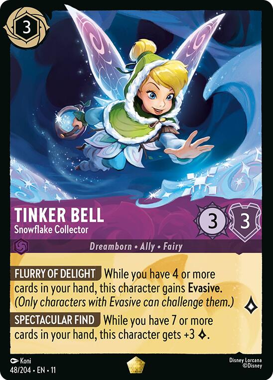 Tinker Bell - Snowflake Collector (48/204) [Winterspell] | Galaxy Games LLC