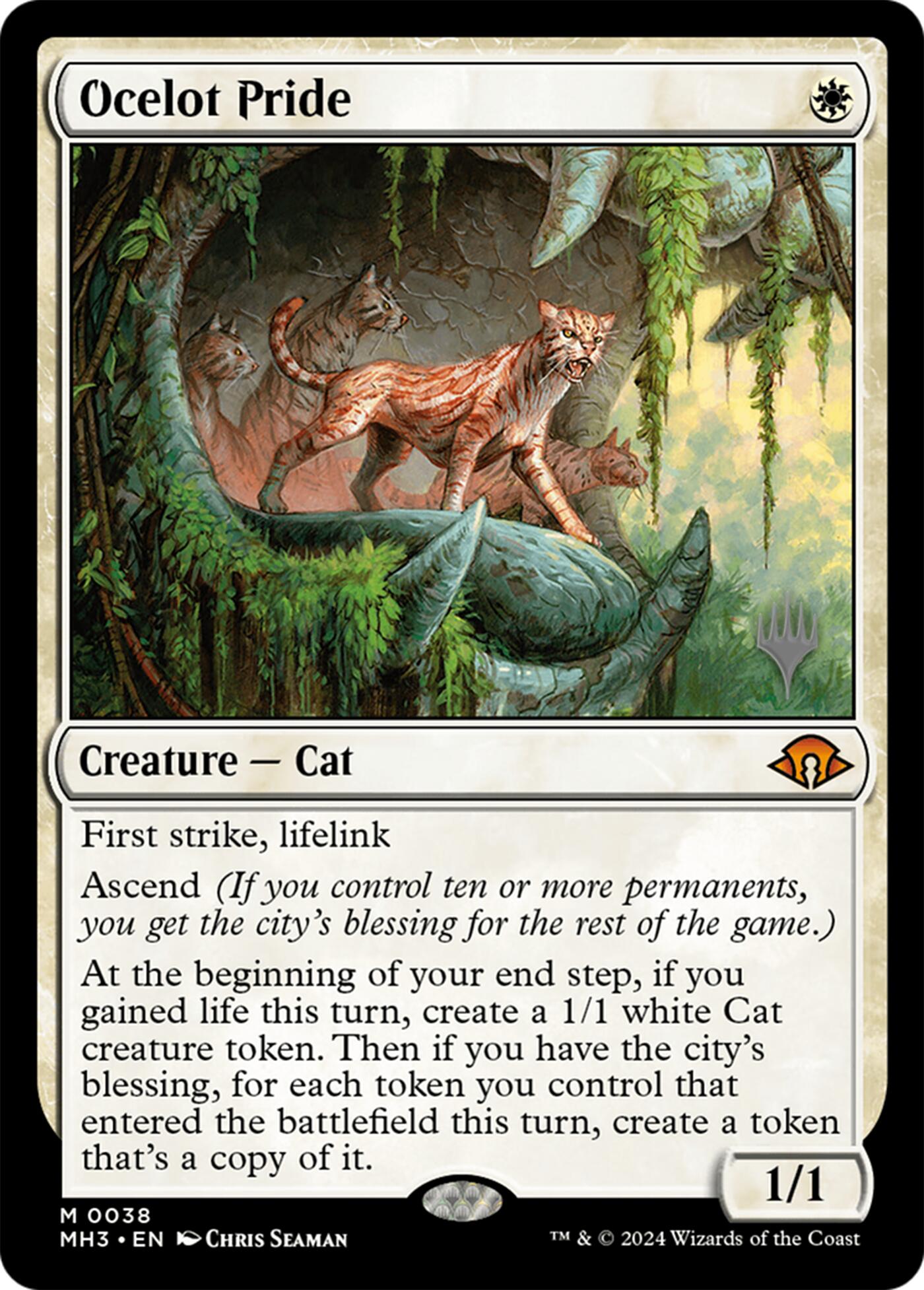 Ocelot Pride [Lorwyn Eclipsed Promos] | Galaxy Games LLC